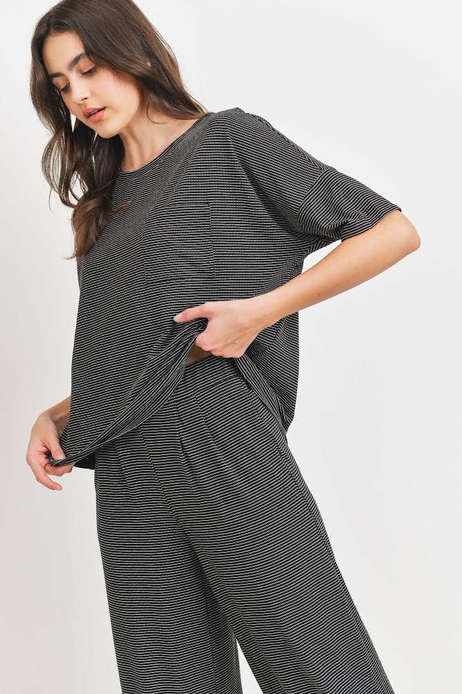 Chic Style Wide Leg Loungewear